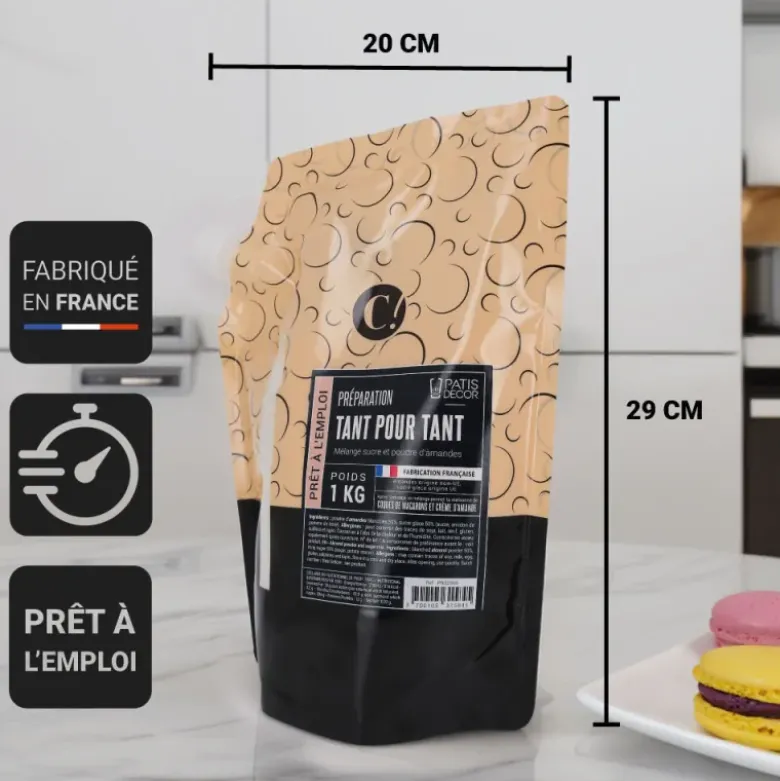 Préparation tant pour tant 1Kg
