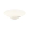 Présentoir gâteau en céramique perles 31 cm