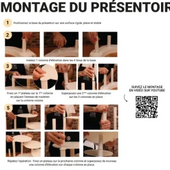Présentoir gâteaux 4 étages