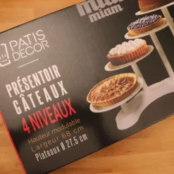 Présentoir gâteaux 4 étages