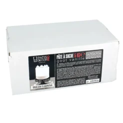 Pâte à sucre blanche arôme vanille 5 kg