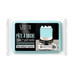 Pâte à sucre bleu ciel 250 g
