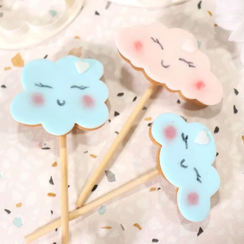 Pâte à sucre bleu ciel 250 g