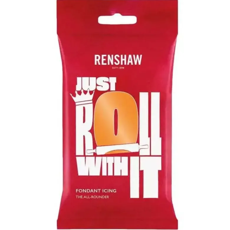 Pâte à sucre orange Renshaw 250 g
