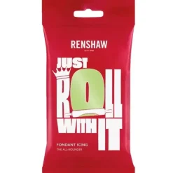 Pâte à sucre Vert Pastel Renshaw 250 g