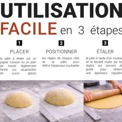 6 règles à niveler en aluminium 40cm