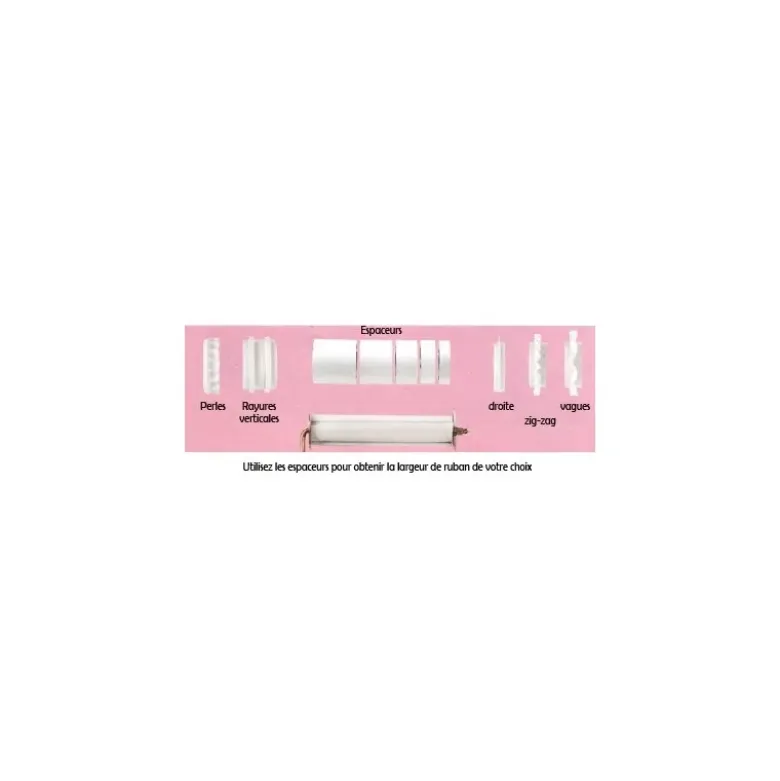 Rouleau décor rubans pâte à sucre Patisdecor