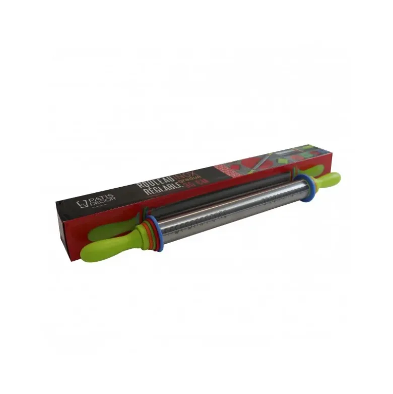 Rouleau réglable et gradué inox