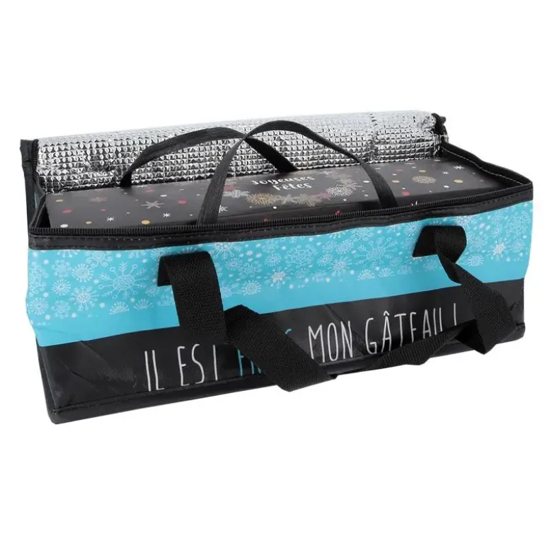 Sac isotherme rectangulaire pour bûches - 36 x 15 x 15 cm