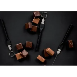 Signature boîte de 8 fourchettes à décor pliables pour bonbons en chocolat