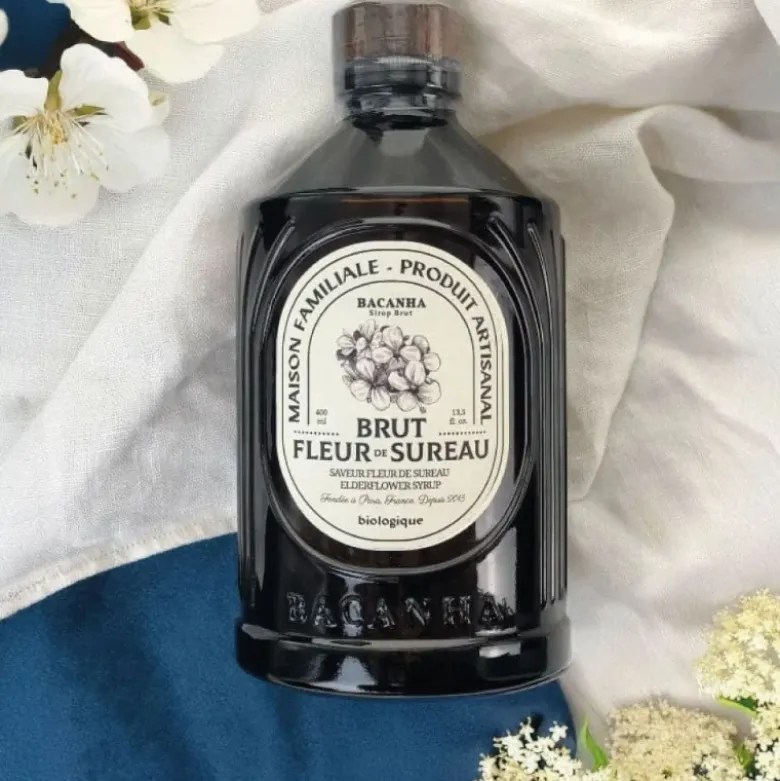 Sirop de fleur de sureau bio brut - 400 ml