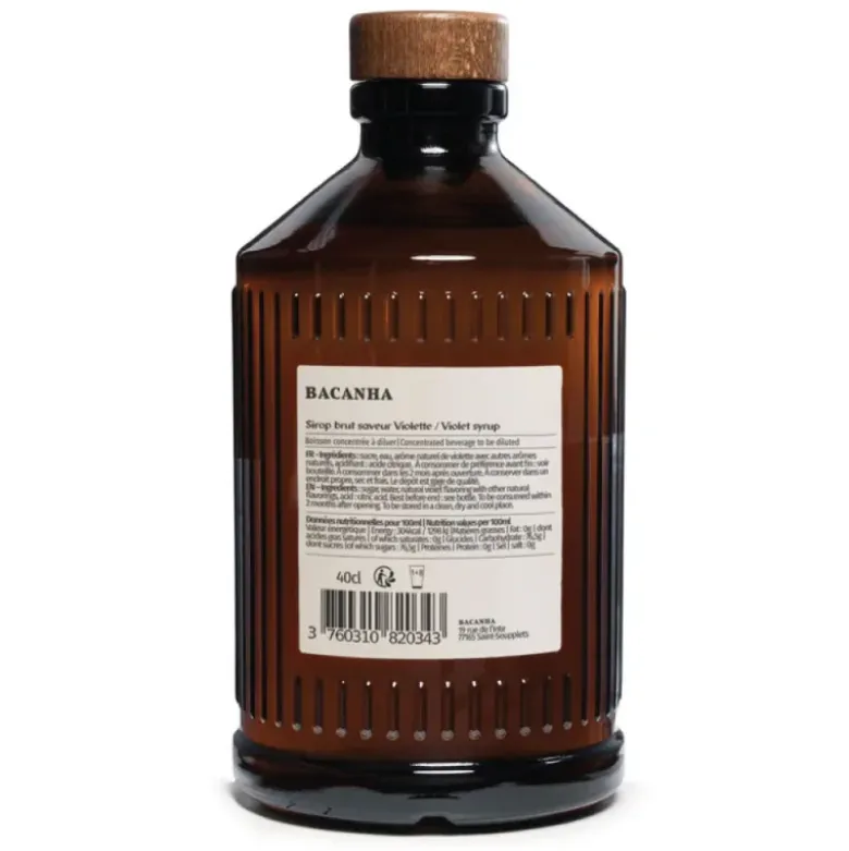 Sirop de violette brut - 400 ml