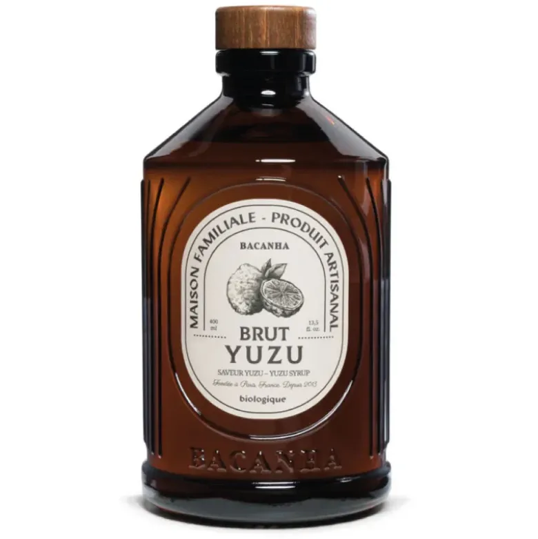 Sirop de yuzu bio brut - 400 ml