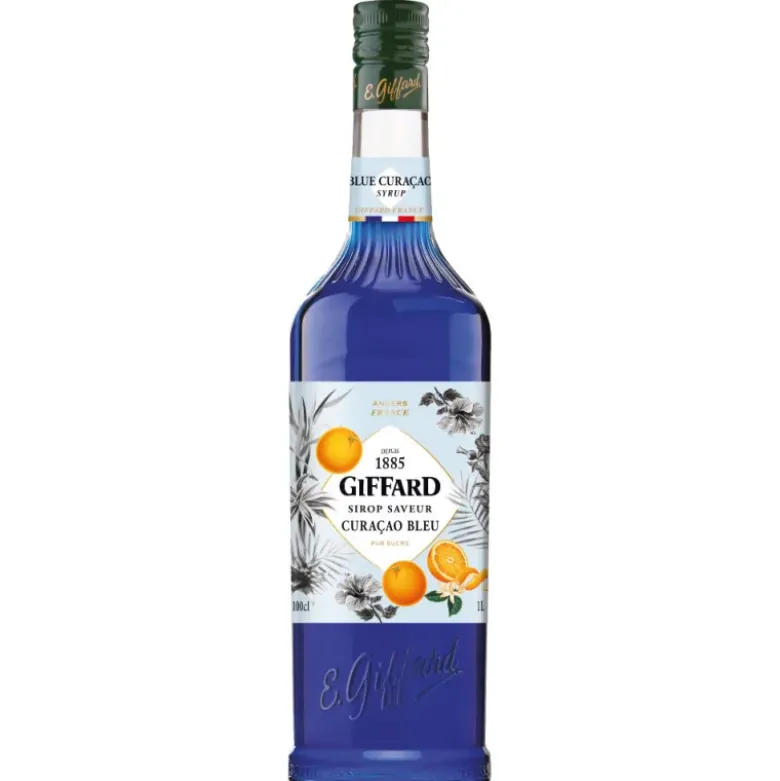 Sirop saveur Curaçao Bleu - 1L