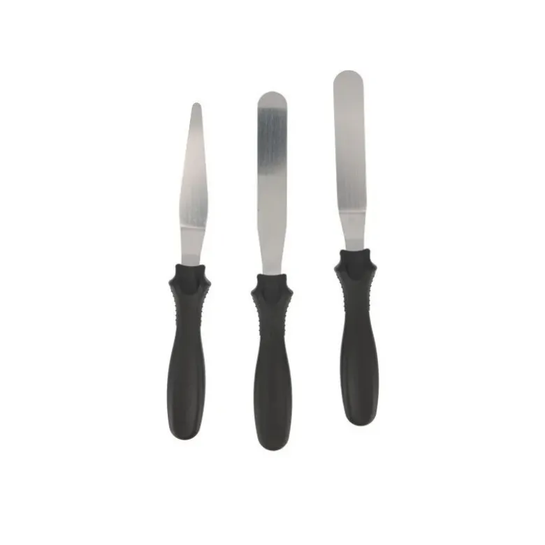 3 spatules de précision assorties
