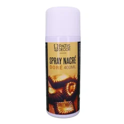 Spray colorant effet nacré Doré 400 ml