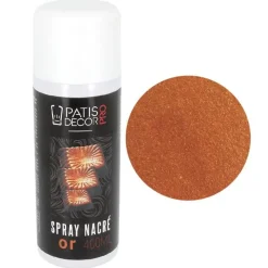 Spray colorant effet nacré Doré / Ocre 400 ml
