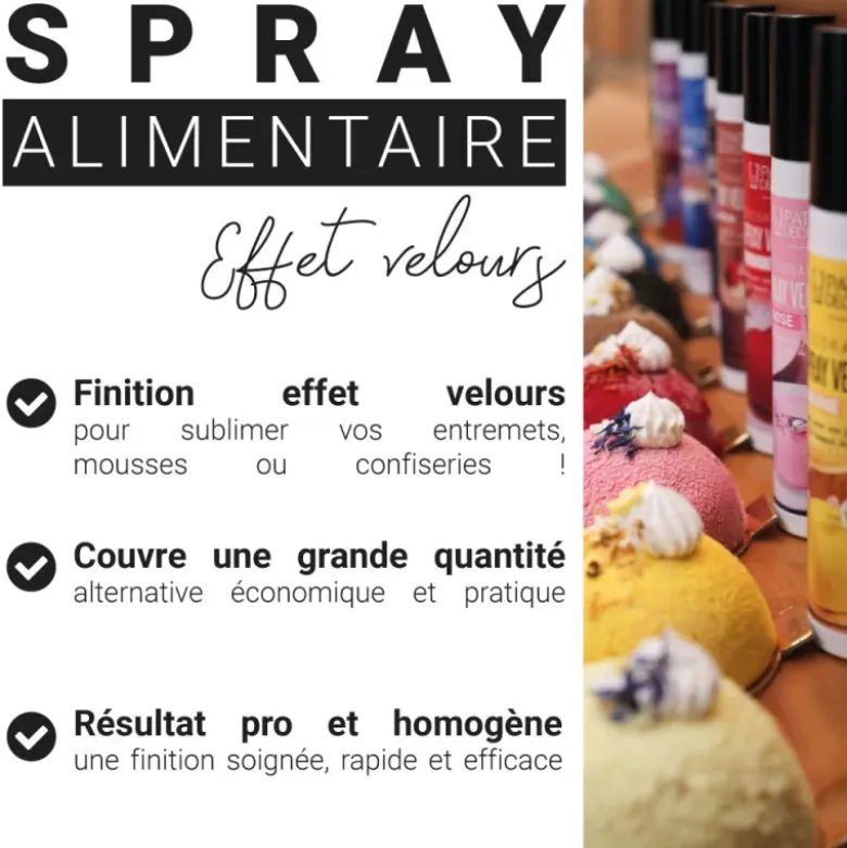 Spray velours ivoire 100mL