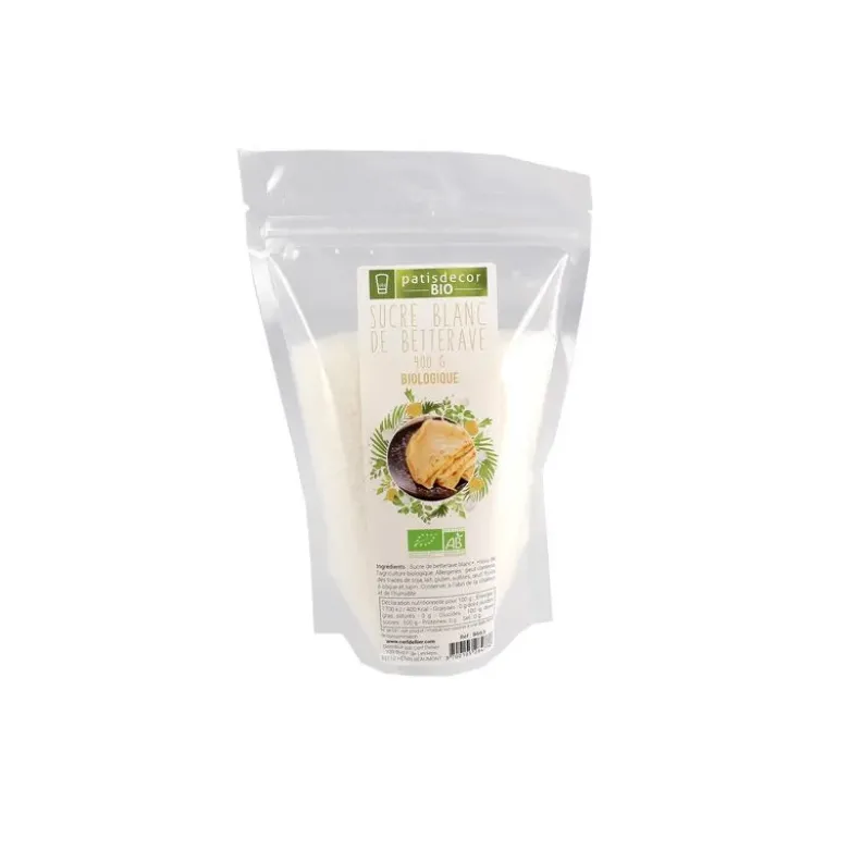 Sucre blanc de betterave Bio 400g