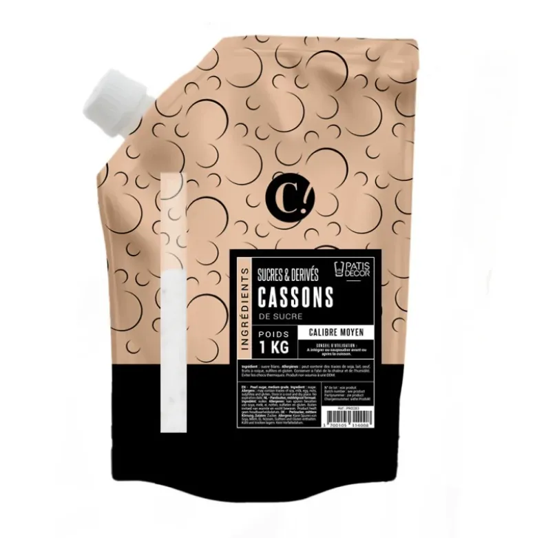 Sucre cassons calibre moyen 1kg
