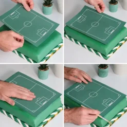 Terrain de football en azyme