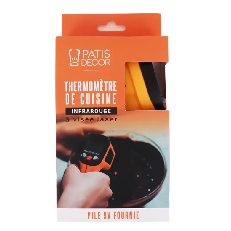 Thermomètre de cuisine Infrarouge à visée laser