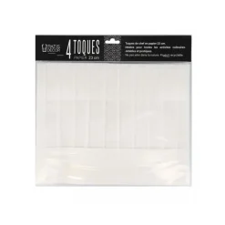 Toque en papier plissé H 23 cm (x 4)