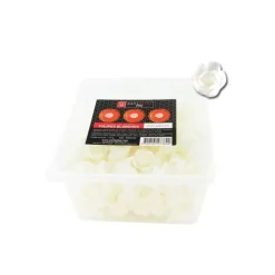 Tulipes blanches en azyme (x200)